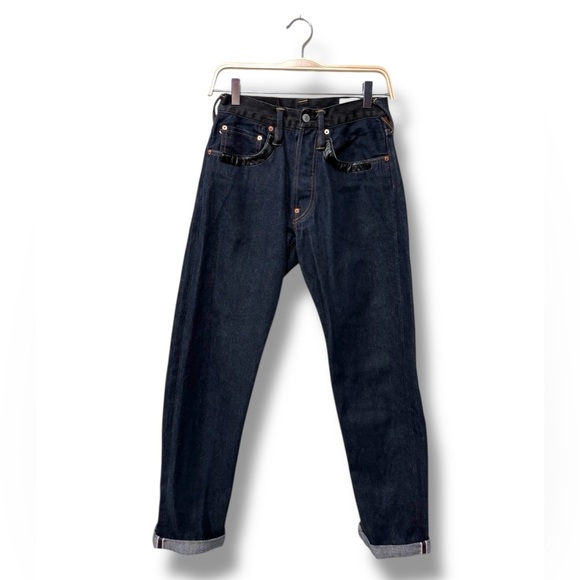 EVISU Y2K Vintage Streetwear Japanese Denim Jeans Size 28x34 - Picture 3 of 9